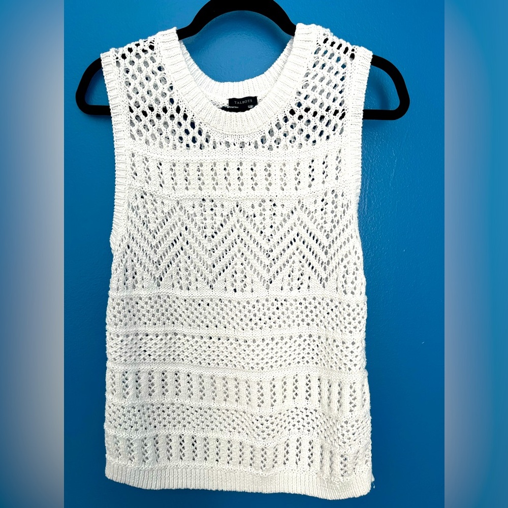 Talbots cotton casual tank top for women.